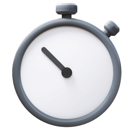 Chronomètre - temps de réponse rapide